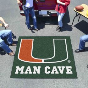 Miami Man Cave Tailgater Rug 5'x6'