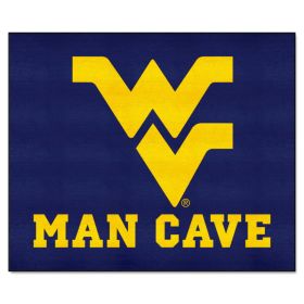 West Virginia Man Cave Tailgater Rug 5'x6'