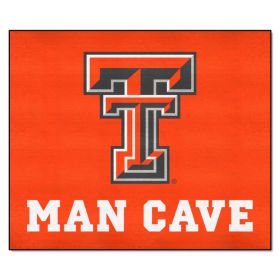 Texas Tech Man Cave Tailgater Rug 5'x6'