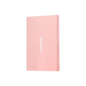 2.5" Ultra Slim Portable External Hard Drive HDD-USB 3.0 for PC, Mac, Laptop, PS4, Xbox one,Xbox 360,HD (Color: Pink, Capacity: 320G)